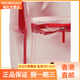 
NIKEHeritage Crystal Trendy Personality 25L PU Backpack Backpack Men and Women Same Model Couple Transparent Red and White