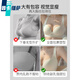 普卡维萨（pukaweisa）日本大胸显小胸内衣女薄款上托防下垂调整型收副乳无痕无钢圈胸罩 白色-套装【大胸显小0.5CM】1283 75B (160)