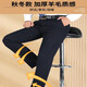 
Hengyuanxiang high-end plush men's trousers spring and autumn thick style super hanging business without ironing loose high waist middle-aged and elderly casual men's trousers light gray stripes 9885 high-end wool 29 2 feet 2 waist circumference