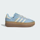 阿迪达斯 （adidas）Originals三叶草2025年男女GAZELLE BOLD W经典厚底运动板鞋 JS3899 40