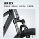 Xidesheng (XDS) Mountain Bike Hacker 700 Cadre en aluminium 24 Vitesse 2025 Brake de frein d'huile Bicycle Gray / noir 17