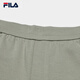 FILA FILA couple style men's and women's trousers 25 autumn and winter new casual loose cuffed sports pants plus velvet to keep warm, green khaki-DK L 175/84A/L