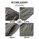 
Catman (MiiOW) men's casual work pants for summer thin loose breathable simple pants new versatile trendy straight trousers 9885 military green XL
