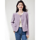 OEMG Internationaler First-Line-Marke Xiaoxiang Style Kurzjacke Frauen Frühling 2025 Neue Temperament Celebrity Mode High-End French Top Purple M