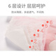 
Acacia Tong baby urine separator waterproof and washable cotton gauze large baby double-sided breathable and leak-proof sheets Blue pattern random 6-layer double-sided available 100x140cm