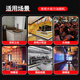
Half speed [support on-site installation] Commercial range hood purifier integrated machine Range hood Large suction hotel fume purifier environmentally friendly stainless steel smoke exhaust hood Kitchen and catering 120*60*45CM [680W single fan] Door-site installation [flagship style]