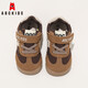 ABC KIDS baby toddler shoes fashion Velcro running shoes for boys and girls small and medium children's sports shoes 3160PY brown 27