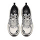 Camel (Camel) persigue los zapatos para hombres de la 2da generación Mase Mesh Highed Retro Sports Shoes K15B09L7002 Ivory/Silver 42