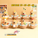 
Yunya cute pet tumbler desktop ornaments office work station cute small decoration souvenir birthday gift girl friend Capybara tumbler 4 pieces set [4 blind boxes]