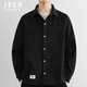 JEEP SPIRIT Jeep long-sleeved shirt men's spring casual jacket men's loose and versatile long-sleeved shirt trendy men's tops men's clothing
