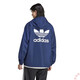 阿迪达斯 （adidas）官方舰店网三叶草夹克男装 春夏新款运动休闲跑步训练健身外套男 IR9858深蓝 XS -42