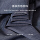 ROEYSHOUSE LOI casual retro shirt suit 2025 summer new fashion solid color top skirt two-piece set 12398 denim blue M