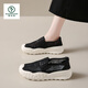 Specht Fisherman's Schuhe für Frauen 2025 Sommer Neues dickes alleiniges Netz atmungsaktives Spitzenstil ein Pick kleiner Geschmacksstil Casual Sports 688 Beige 40 40