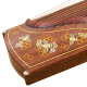 Dunhuang Brand Dunhuang 694L Serie de caoba Shell Talling Professional Performance Guzheng Qin Shanghai National Musical Instrument Factory 1 24694L Cancario de flores (conjunto completo de accesorios)