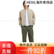 安德玛（UNDERARMOUR） EF Woven男女情侣简约运动休闲外套138936 黑色001 XS 均码