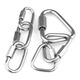 Liaison rapide carabiner spring boucle de boucle de boucle boucle boucle boucle bouche de chaume de boucle à crochet boucle liaison liaison m11304 Boucle de liaison rapide 1