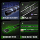 Händchen von Fantasy Lure Rod, Universal Stab, Barsch, Superschnelle Einstellung, Kohlenstoffköderstange, Einzelstange, gerader Griff, Pistole, Angelrute, Wurfstange, 682 m, 2,03 m gerade Griff, S [universelle, enge Augen]