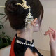 Chinese style Phoenix tassel hairpin style hairpin for women ancient style cheongsam Hanfu horse face skirt hairpin headdress Palace Phoenix