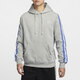 耐克（NIKE）官方卫衣男装上衣春季新款CNY龙年限定加绒休闲运动服连帽套头衫 HJ3882-063调色暗灰/淡象牙白 S