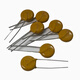 TVR 14471 10471 07471 20471/221/241/431/561/220 Varistor TVR TVR14101 (5 piezas)
