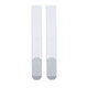 Nike (NIKE) socks for men and women, quick-drying breathable sports socks, high socks, one pair of DH6622-100 white L