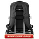Samsonite Brand Logo Zipper Openter and Closing Fabric Backpack for Men and Women Style Style Black Basic Package (sac)
