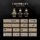 Full Crown Building Blocks Limited Edition Full Crown Neues Produkt im Zweiten Weltkrieg 38t Hunter Tank Zerstörer Bausteine ​​Militärgepanzerte Fahrzeug Montage Spielzeug 38t Hunter Tank Zerstörer 698 Partikel geben Überraschungsgeschenk