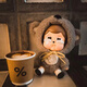 泡泡玛特 POP MART 哭娃Crybaby悲伤动物园大娃摆件玩具 THE SASSY RHINO