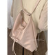 Dadong Ballet Bow Rucksack Damen 2025 Neues Mode -College -Rucksack großer Kapazitäts Tasche weiß