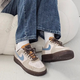 
Nike (NIKE) AIR FORCE 1 Women's Air Force No. 1 Sneakers Winter New Board Shoes HQ3458 HQ3458-1421 36