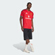 adidas men's football series MUFC H JSY short-sleeved JI7428 red M