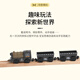 Linda locomotora magnética de tren retro casero compatible con hape mitu brio track de madera bloques de construcción de juguetes de camiones azul