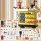 
Jiuhao Children's Day Gift Spray Kitchen Toys Color Change Foods House Cooking Simulation Little Girl's Birthday 3-6 years old