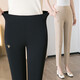 9276 Summer Pats de mujer de mediana edad elástica de Nine Nine Nine Pantalones de mediana edad.
