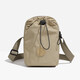 
Lightweight and niche design Spring casual 2025 new simple single-shoulder fashionable trendy women's crossbody bag black