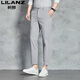 Pantalones casuales de seda de hielo para hombres de Lilang para hombres nuevos pantalones de negocios versátiles de moda versátiles de moda versátiles de alta gama delgado ydl9898 30