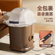 Royalstar foot bath over-the-knee foot bath heated automatic massage foot bath constant temperature fully automatic electric foot bath fumigation household deep bucket flush knee foot bath bucket as a gift for parents 75CM leak protection device leak protection plug + warm knee pads + medicine delivery package shower surfing calf + hidden handle + upgraded drain pipe