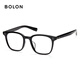 BOLON Tyrannosaurus Glasses 25 Years New Myopia Glasses Frame Wang Hedi Optical Glasses The same optical mirror can be matched with male and female BJ5195 B10 Yaoye Black Single Frame
