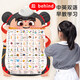 Baby Nezha Audio Bild, um Geräusche in der frühen Bildungskompetenz von Kindern und Kognition der Wahrnehmung von Pinyin -Alphabet -Wandaufklebern zu machen. Kennen Sie Tiere (Batteriehaken)