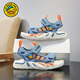 G.DuckKids Petite sandales de garçon de canard jaune été 2025 Nouveau style Small and Medium Boys Fashionable Casual Summer Child's Beach Chaussures 6228 Black and Green 28 _inner Longueur 17,8 cm