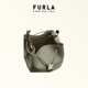 Furla Levante Cowhide Small Women's à la mode de banlieue de banlieue à main le pochon à crampe sac à crampe sac décontracté sac haut-gard
