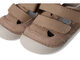 Stride Rite Baby Sandals Memory Foam Insole Velcro Soft Soled Toddler Shoes Universal for Boys and Girls Taupe 5 Baby