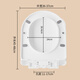 
BSITN toilet lid lifter universal large u-type slow down toilet cover plate household old-fashioned seat gasket lifter B1098