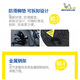Michelin (MICHELIN) car inflatable pump air pump preset tire pressure high power 144W high-definition digital display air pump 2565 Michelin foot pedal twin cylinder air pump 12209