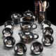 Chu Wu Kung Fu tea set, home office reception teapot, high-end ceramic Xishi pot, tea cup, complete gift box