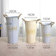 Réveil de fleur de fleur fenêtre ménage boutique de fleurs séchées arrangement de fleurs de fleurs nordic bancie décoration appliance fleur sn1478 rétro blanc (petite hauteur 25 cm) largeur 15x hauteur 25cm