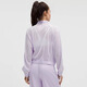lululemon women's jacket 25 new products summer women's sports jacket mesh full zipper training long-sleeved sun protection clothes lavender purple/Lavender Frost S