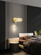 SANXIONG AURORA MUR LEAU LATTRE CORRIDE MUR CORRIDE ENTRÉE ENTRANCE SOIX LETURE MUR MUR NORDIQUE CONTRÔLE VOIX SMART LIGHTE YS854 COPPER 20CM TROIS COLL