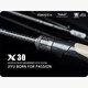 Jiyu x30 luya varilla mango de pistola de carbono mango recto con varilla de insecto lejana ajuste rápido de alta resistencia 682m s/mh mango recto 2.03m (mango recto fuerte