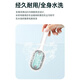 Crazy owner’s water-injected cleaning and hair removal comb. The water-injected cleaning comb can add no-rinse essence. Dog and cat comb with blue long hair.